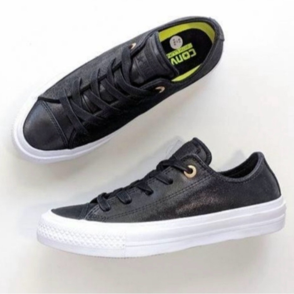 Converse Chuck Taylor All Star II Black White Women's 5